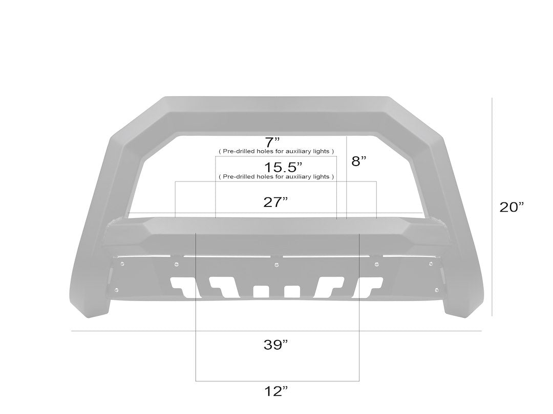 Armordillo 8719923 Bull Bar  with skid plate - image 5