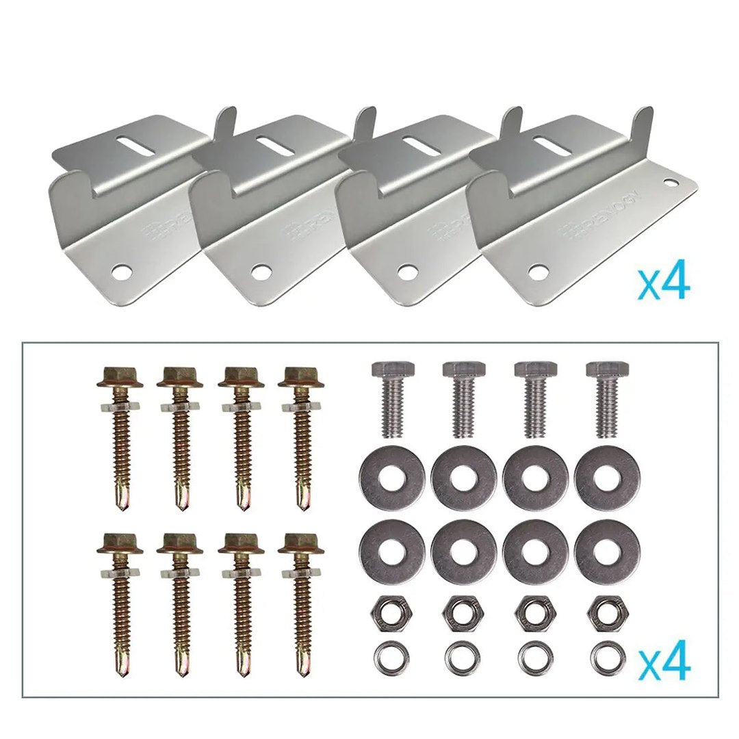 Renogy Rng-Mts-Zbx2-G1-Us Solar Panel Mounting Kit - image 2