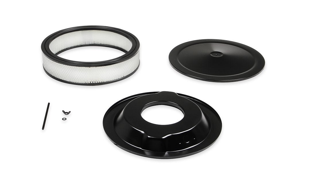 Mr. Gasket 9790BP Flat Black Competition Air Cleaner