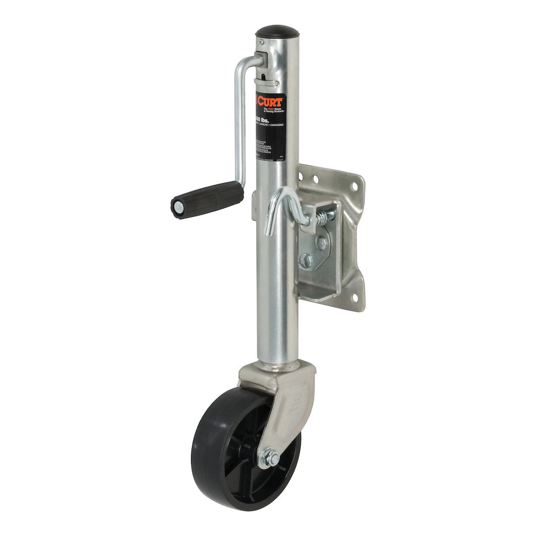 CURT 10 Inch 1200 Pound Trailer Tongue Jack (28112)