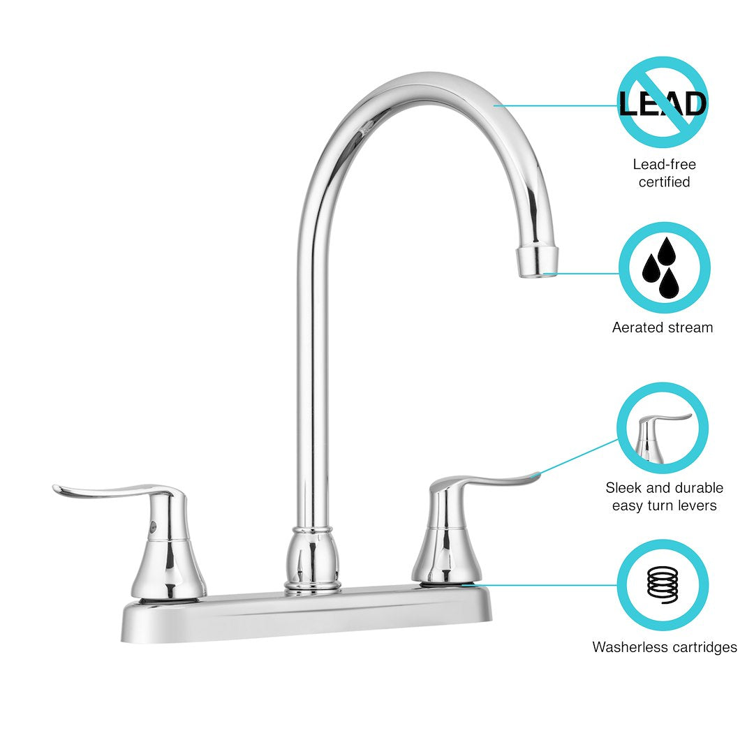 Dura Faucet Df-Pk330hlh-Cp Faucet - image 5