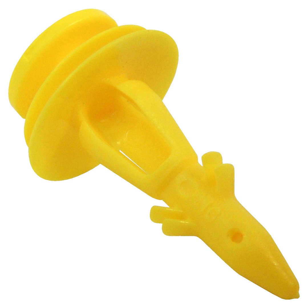 Crown Automotive 6502991 Yellow 17.7-mm-Head Push-Pin Retainer - image 1