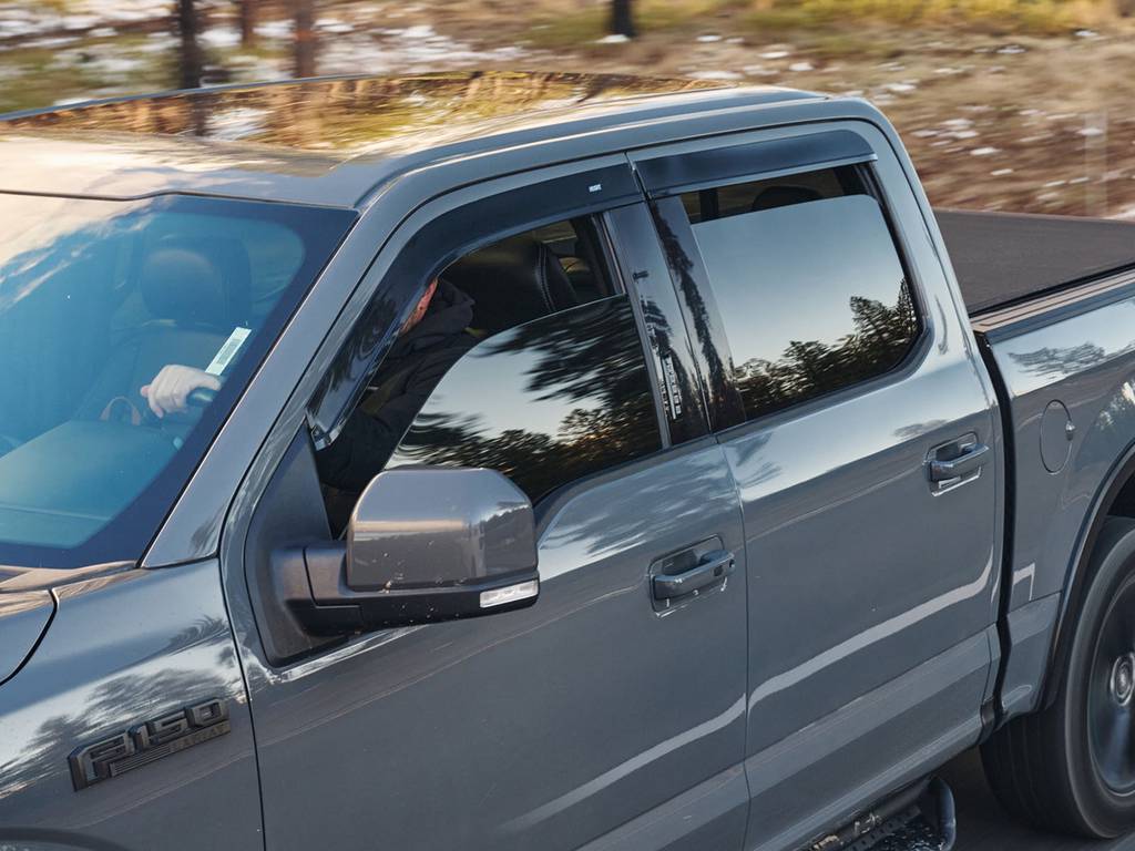 Husky 2854141 Dark Smoke Low Profile Acrylic Ventvisor