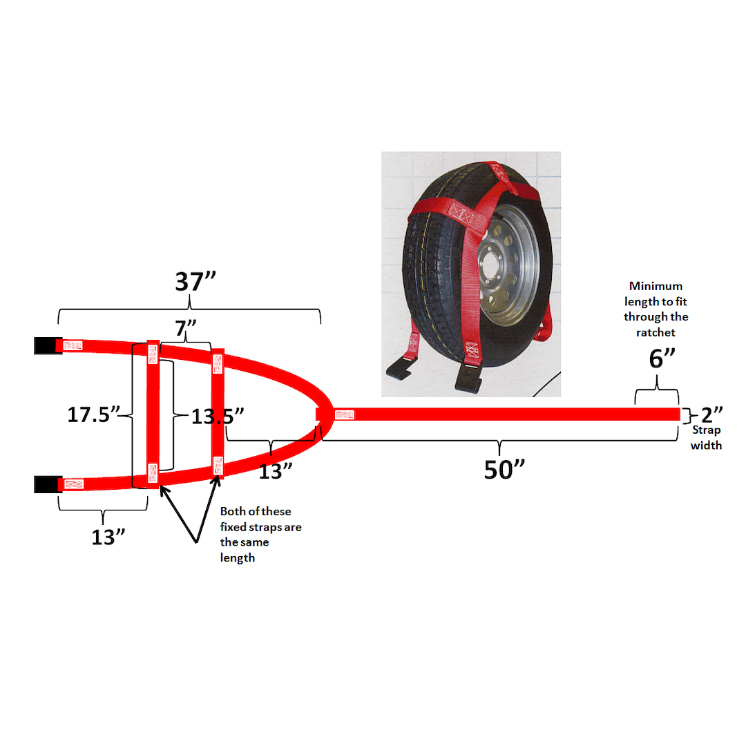 Ultra-Fab Products 46-700034 Tie Down Strap - image 2