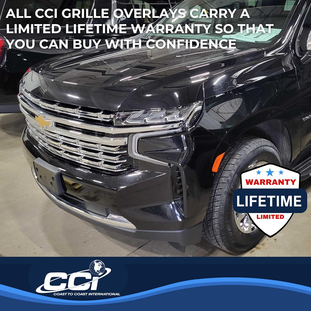 Coast To Coast GI178 Chrome Tahoe Bar Grille Overlay - image 3