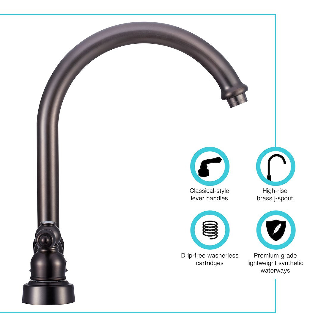 Dura Faucet Df-Pk340l-Vb Faucet - image 5
