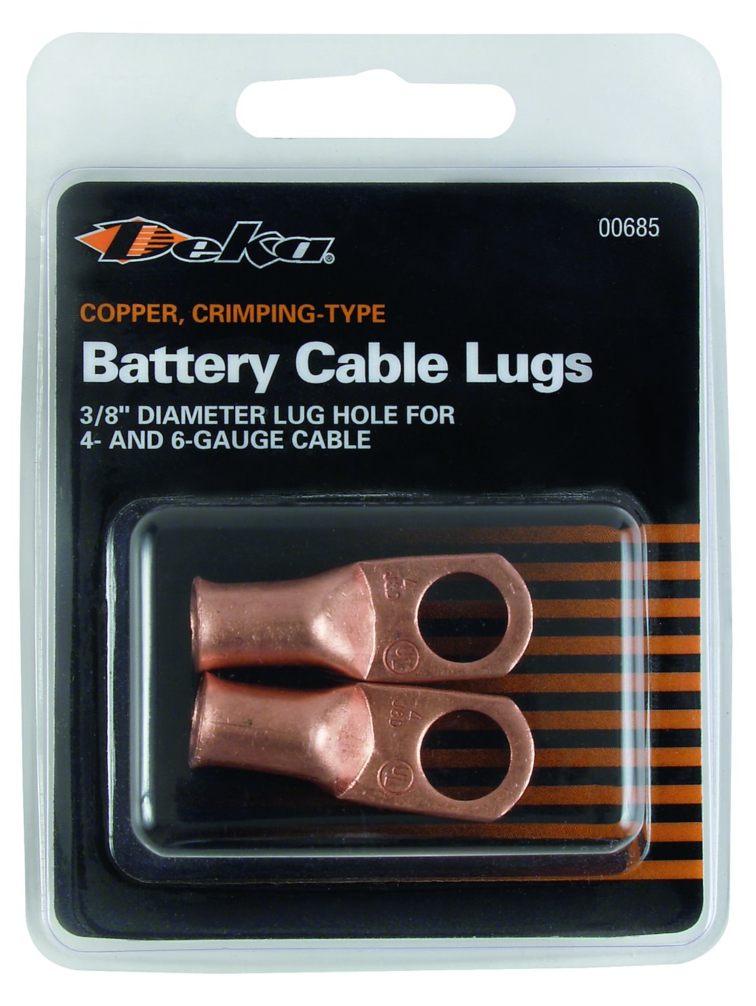 East Penn Battery Cable Eyelet (00685) – Opening Size (In): 3/8 Inch