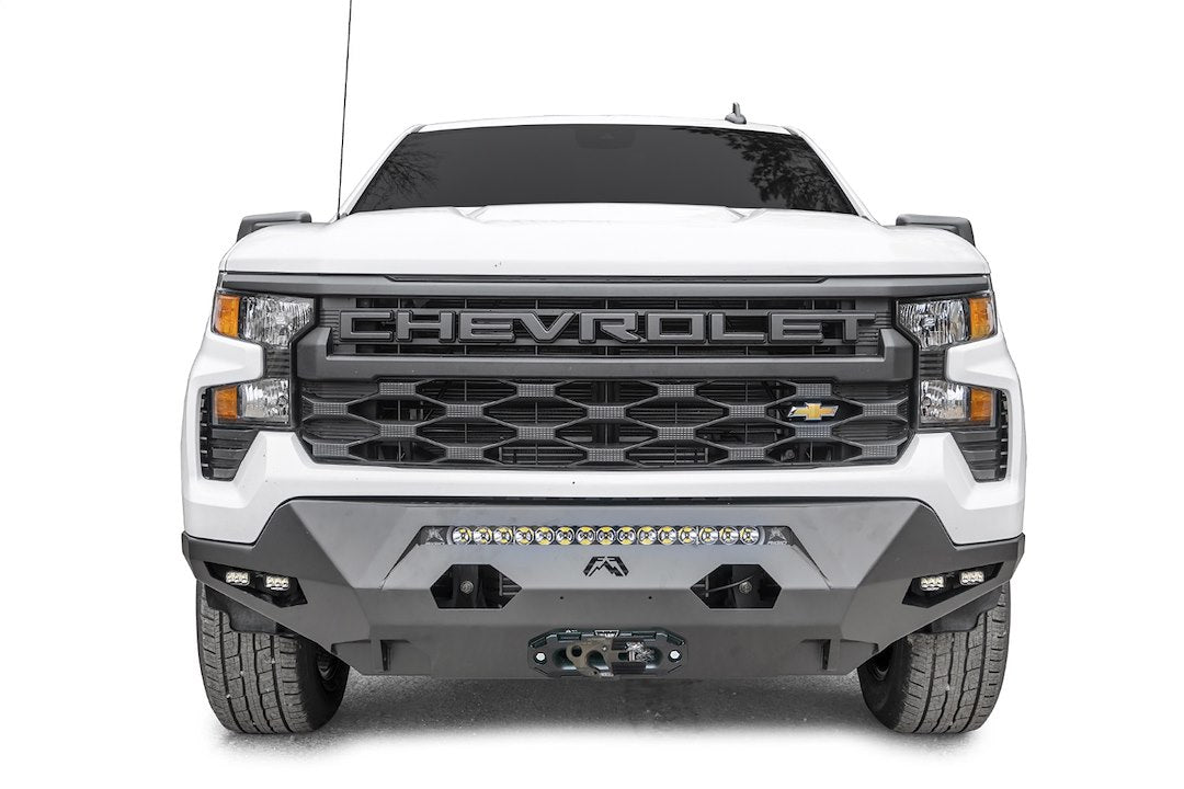 Fab Fours CS22-X5651-1 Matrix Matte Steel Bumper