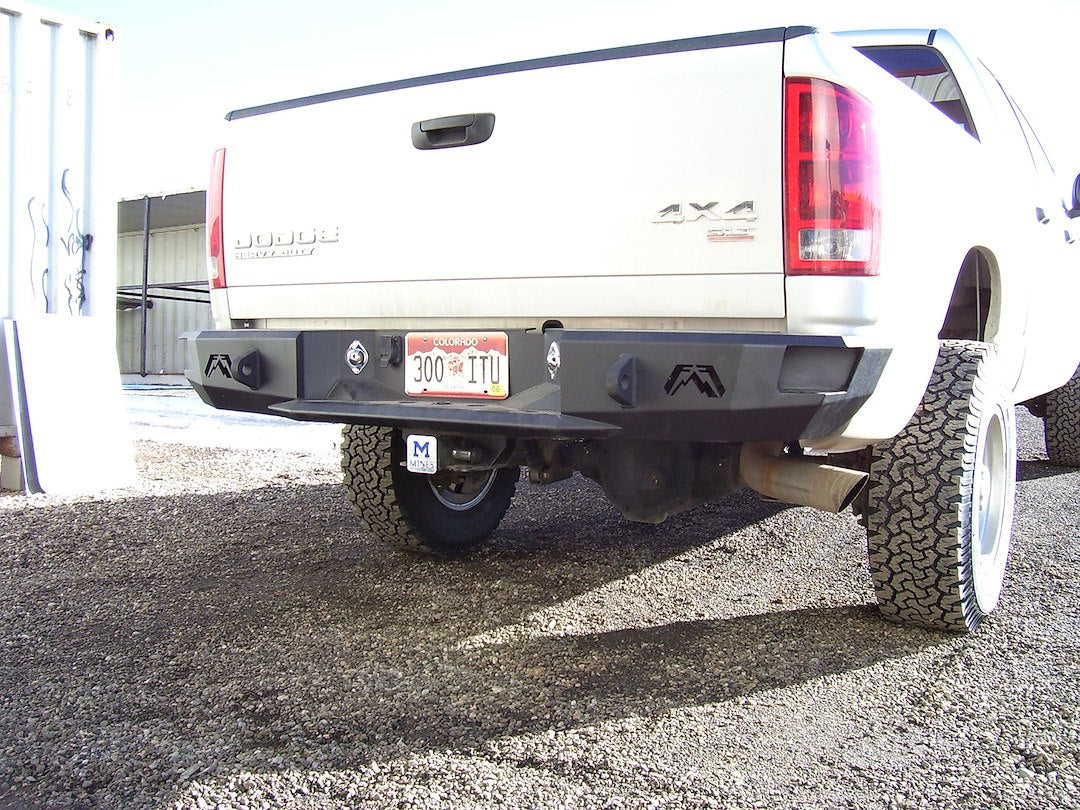 Fab Fours DR03-W1050-1 Premium Rear Bumper for Dodge HD