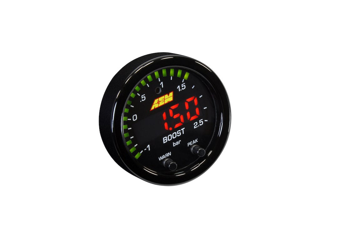 AEM Electronics X-Series Boost Display Gauge (30-0306) - image 5