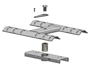 Popup By Youngs Cag-Bw Fifth Wheel Trailer Hitch Conversion Kit - image 3