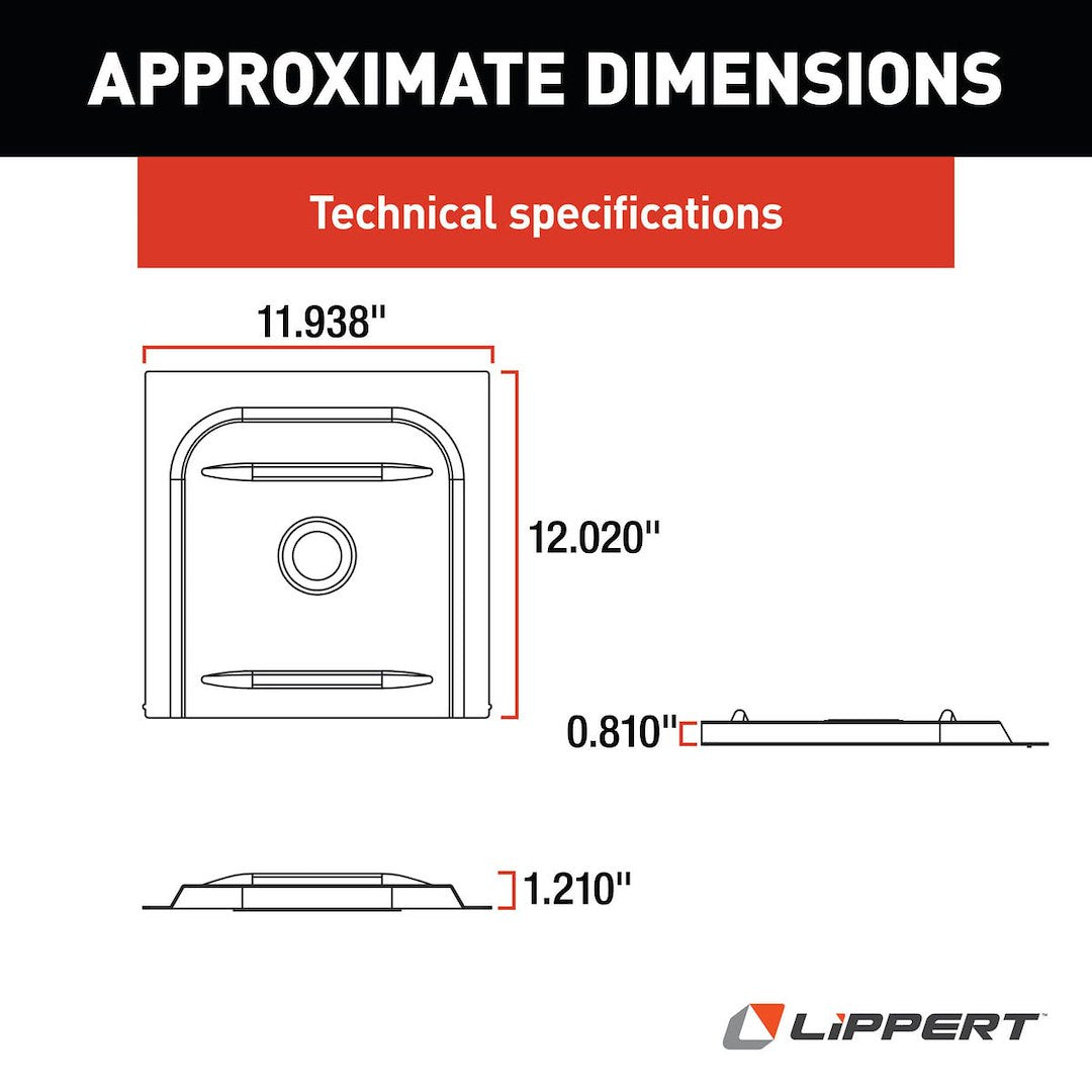 Lippert Components 234101 Screen Door Slide - image 3