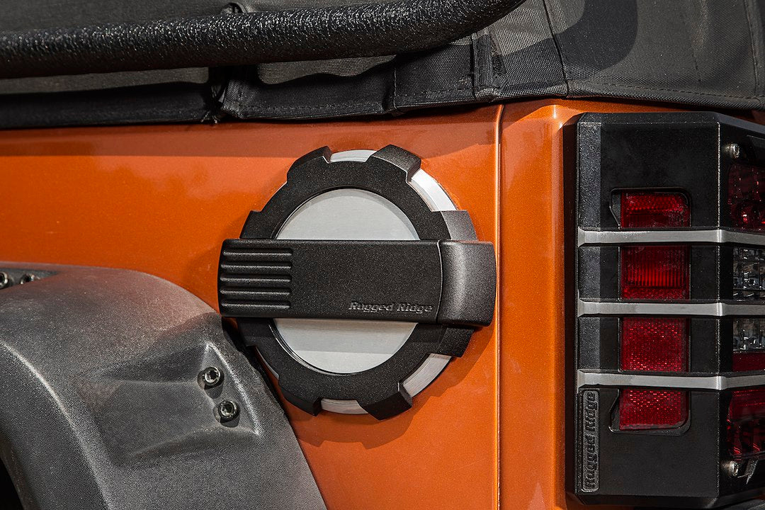 Rugged Ridge 11425.10 Elite Non-Locking Fuel Door
