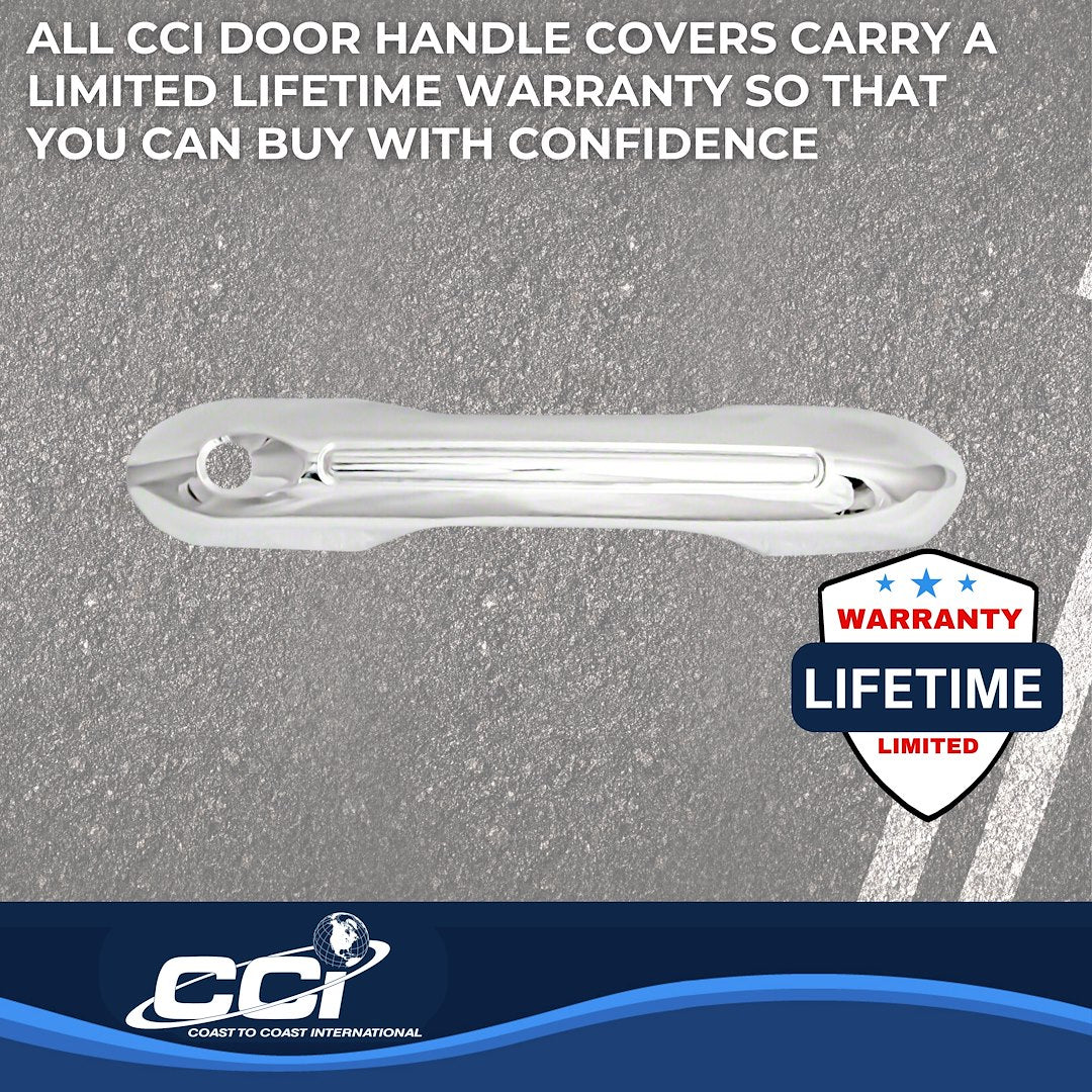 Coast To Coast DH68585B Chrome Explorer Lever Covers - image 4