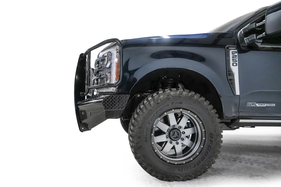 Fab Fours FS23-S5960-1 Black Steel Front Bumper