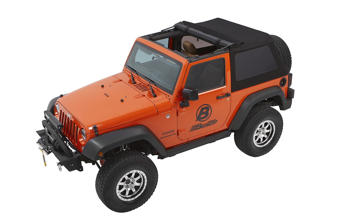 Bestop Trektop™ Glide Soft Top Black 54922-17 - image 2