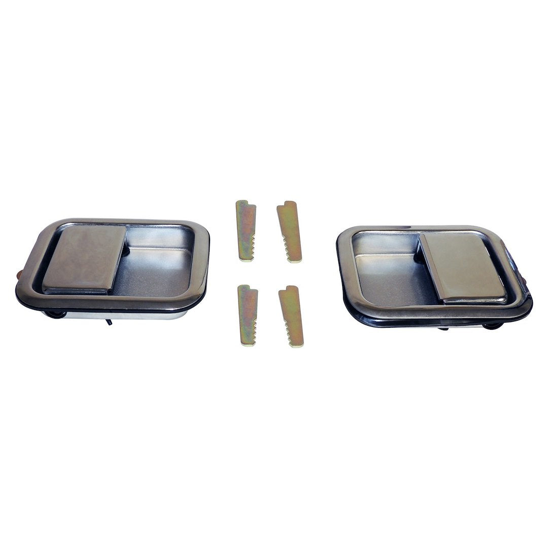 Crown Automotive 5758172K Chrome Door Handle Pair - image 1