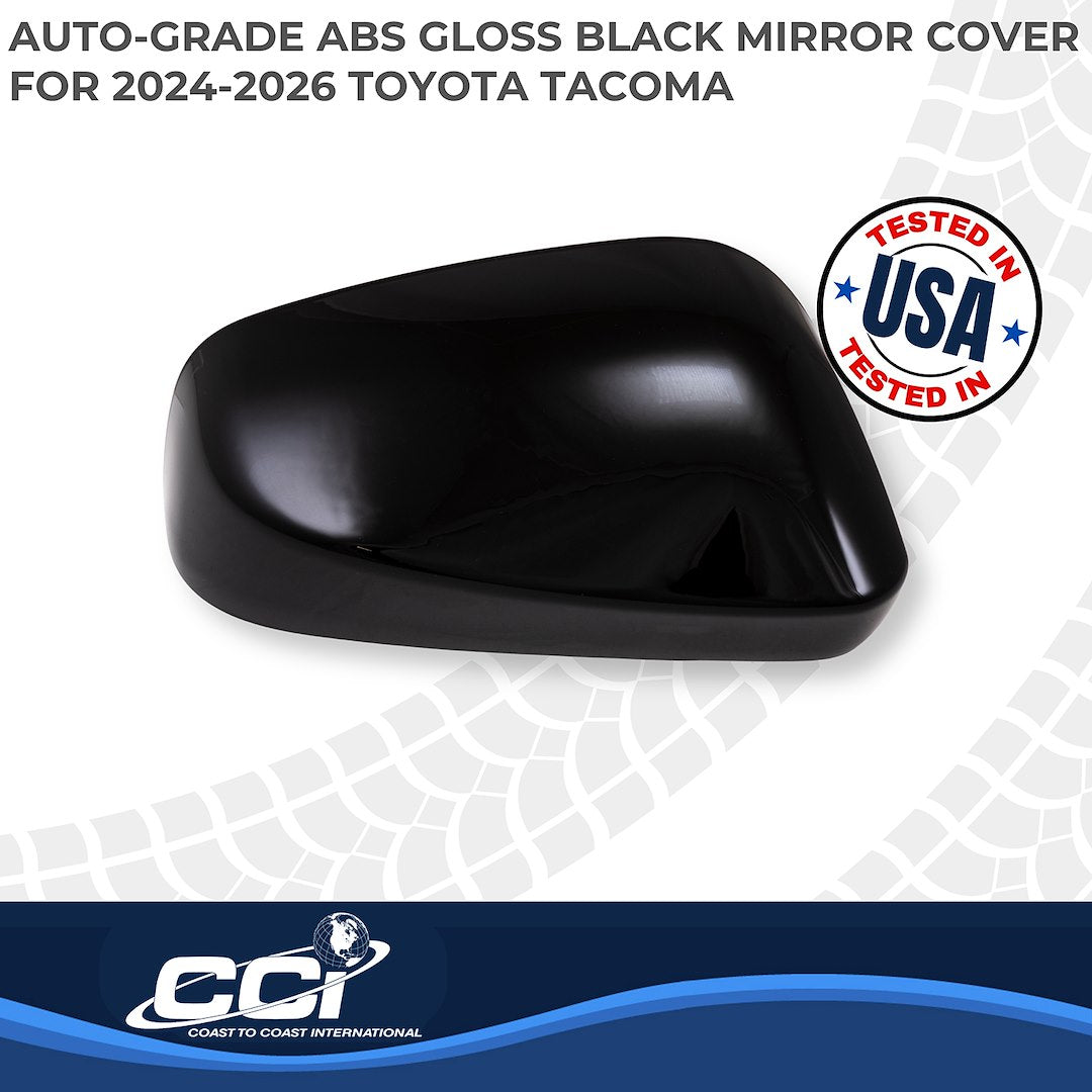 Coast To Coast MC67557BLK Gloss Black Full Mirror Cover Pair - image 3