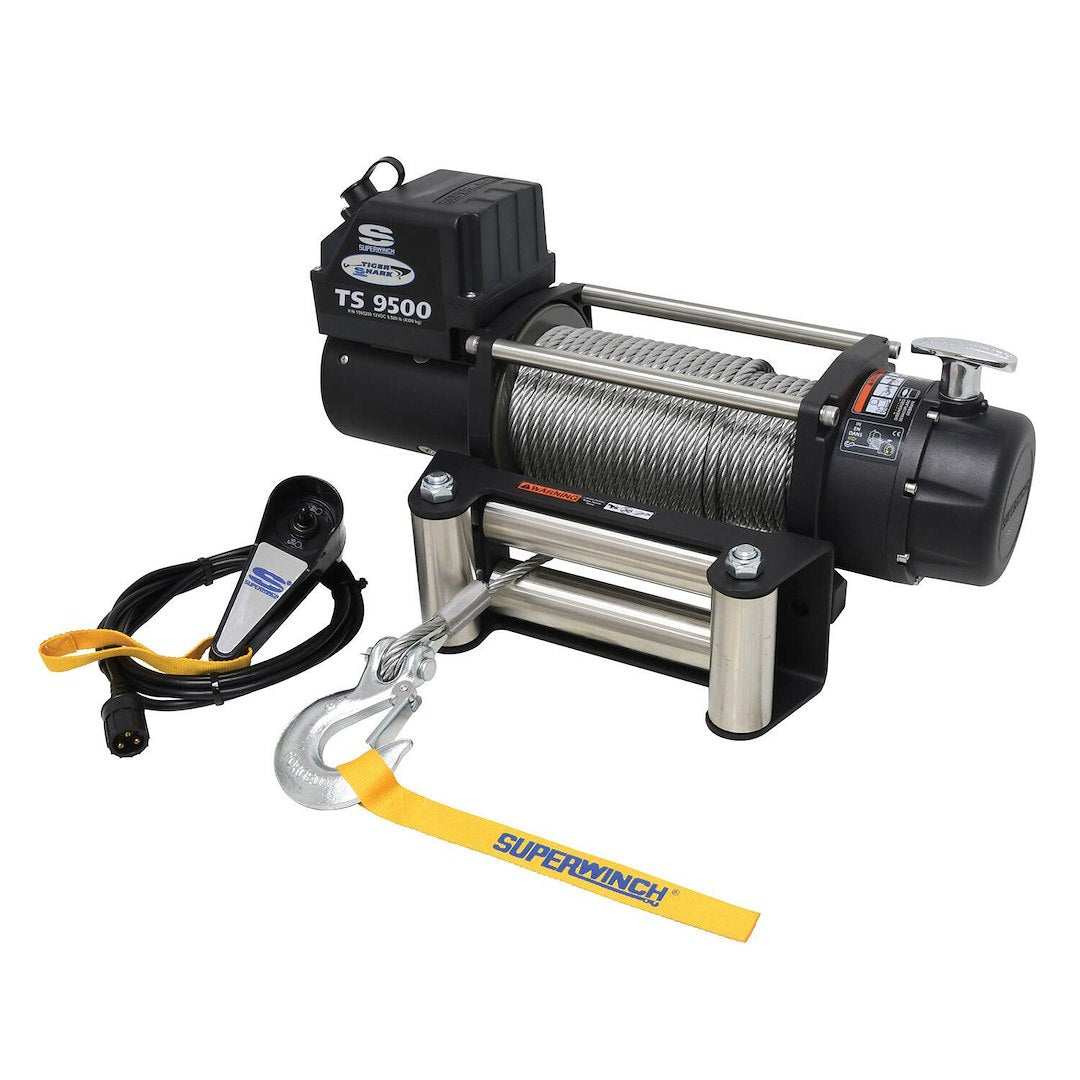 Superwinch 1595200 Tiger Shark 9,500-lb Planetary Winch