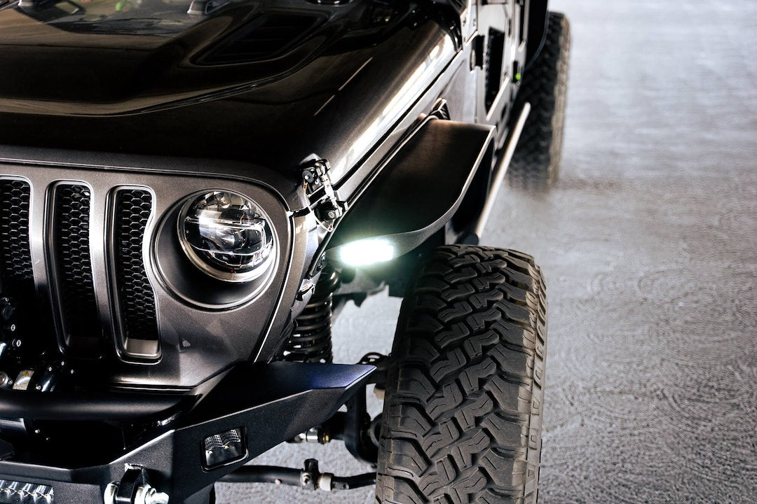DV8 Offroad FDJL-07 Slim Wrangler JL Fender Flares
