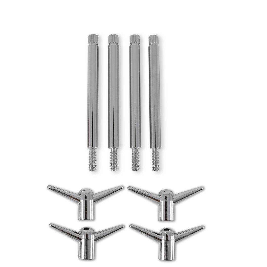 Mr. Gasket 9824 Valve Cover Wing Bolts, Set of 4