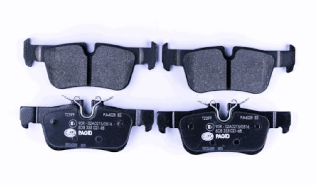 Hella Pagid 355021681 Low-Metallic Disc Brake Pad Set
