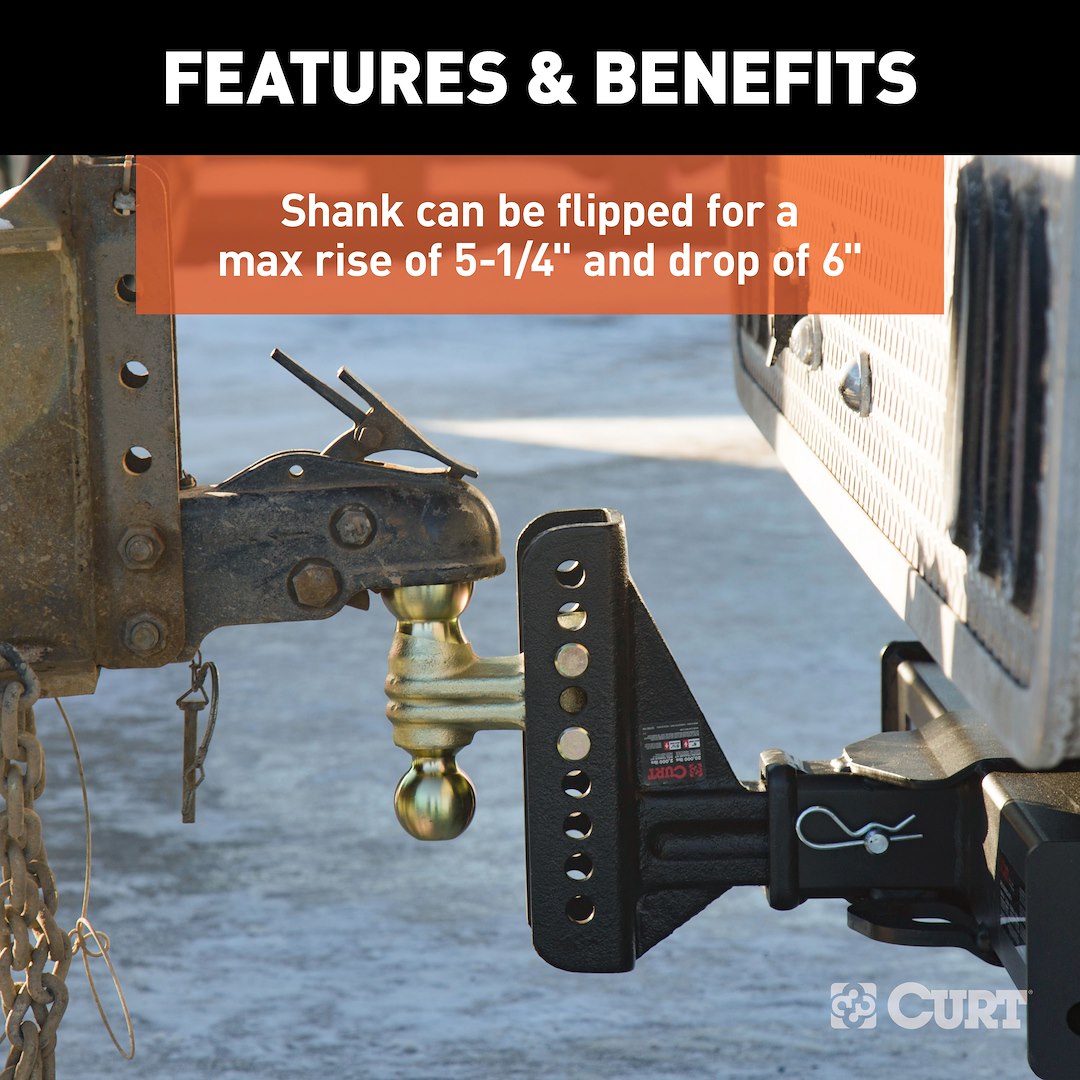 Curt 45902 Trailer Hitch Ball Mount - image 11