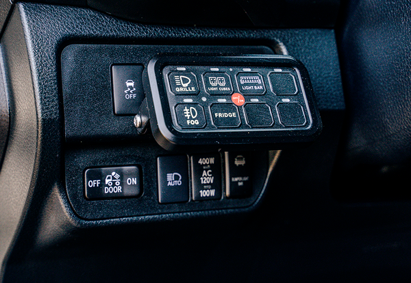Cali Raised LED CR2401 Eight-Switch Control Panel - image 6