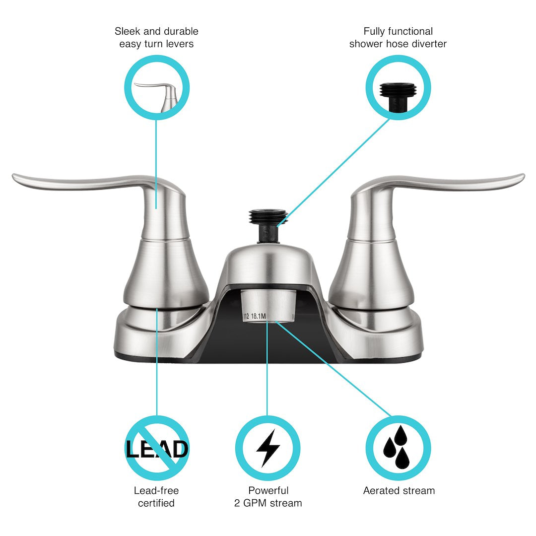 Dura Faucet Df-Pl720lh-Sn Faucet - image 5