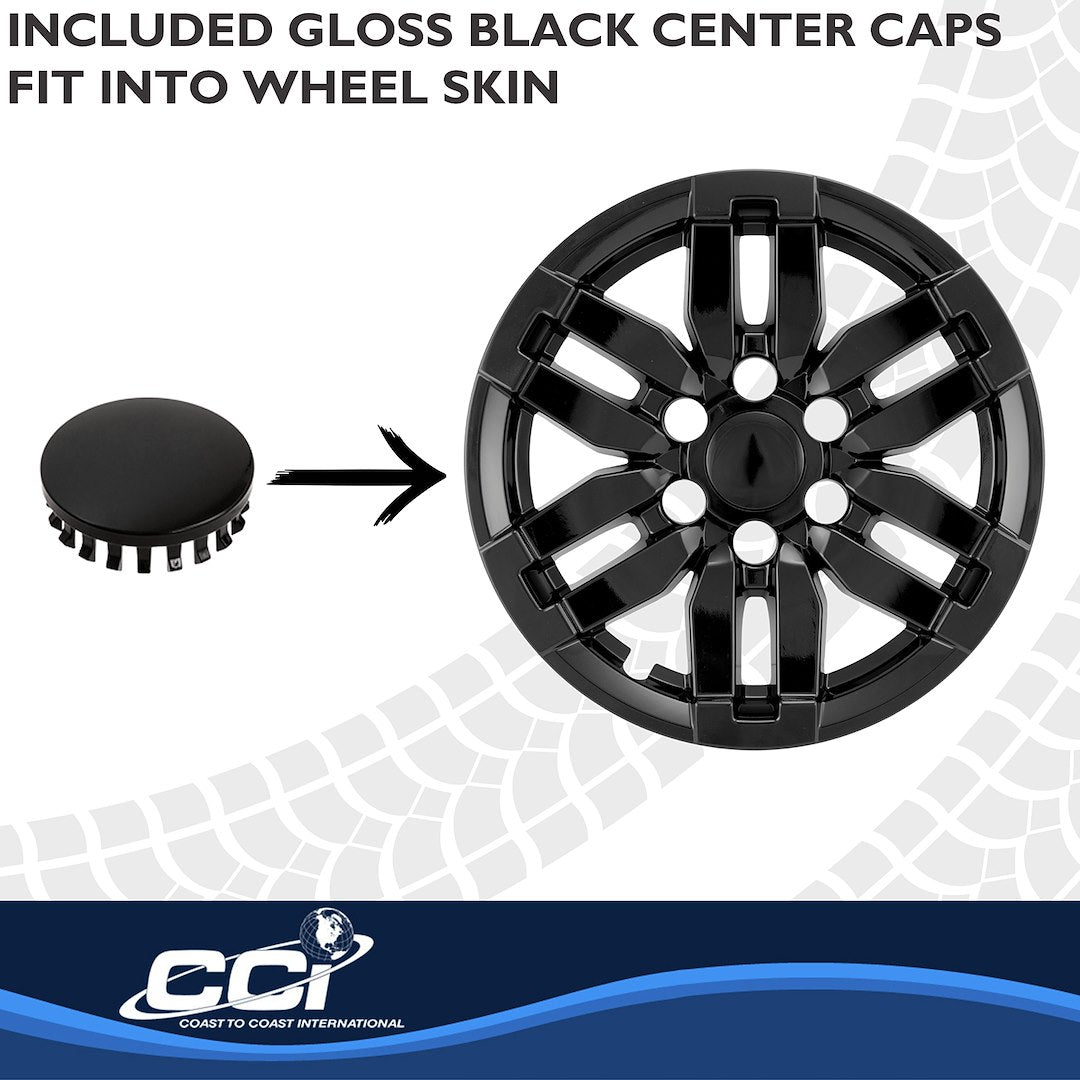 Coast To Coast IMP520BLK Black 17-Inch IMPOSTOR Wheel Skins - image 4