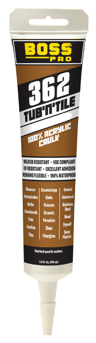 Accumetric Boss 362 5.5 Ounce Almond Paste Caulk Sealant (142254)