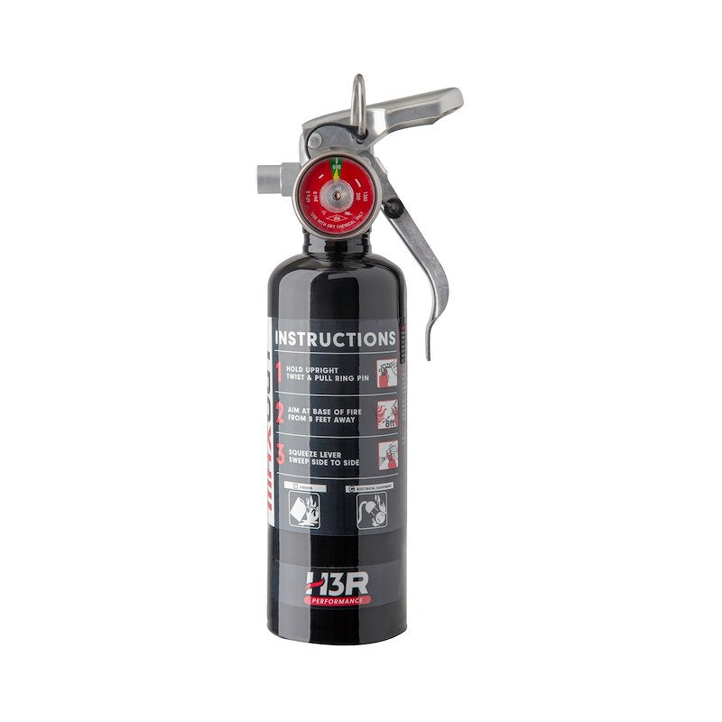 H3R MAXOUT MX100B Fire Extinguisher 1 lb UL Rated 2-B:C Black