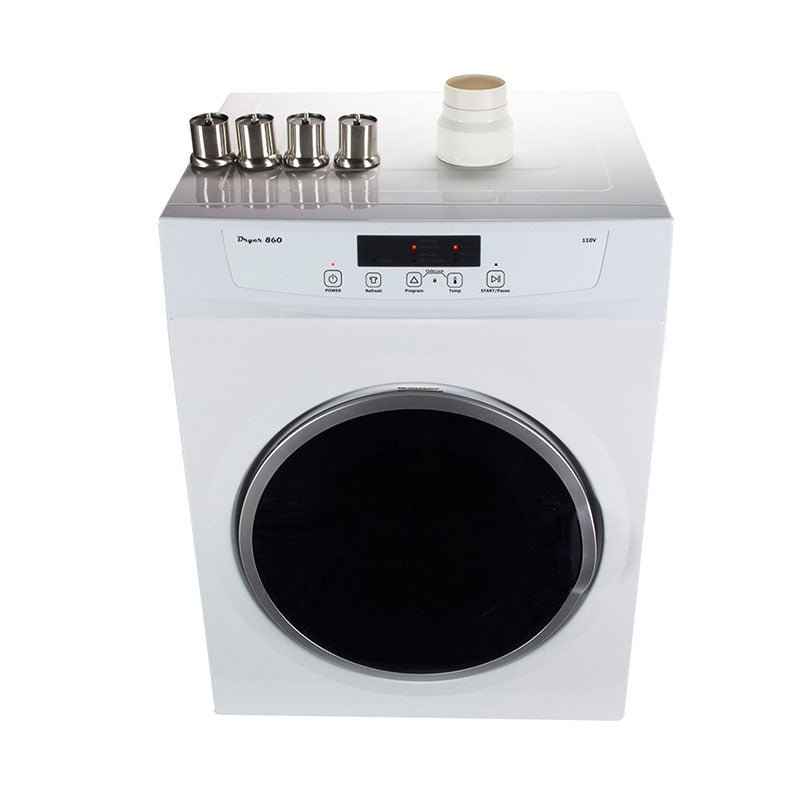 Equator 4.0 Cu. Ft. Vented RV Clothes Dryer – Wall-Mount, White/Silver, 18-860