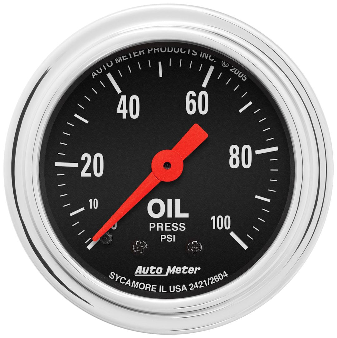 Autometer 2421 Gauge Oil Pressure - image 1