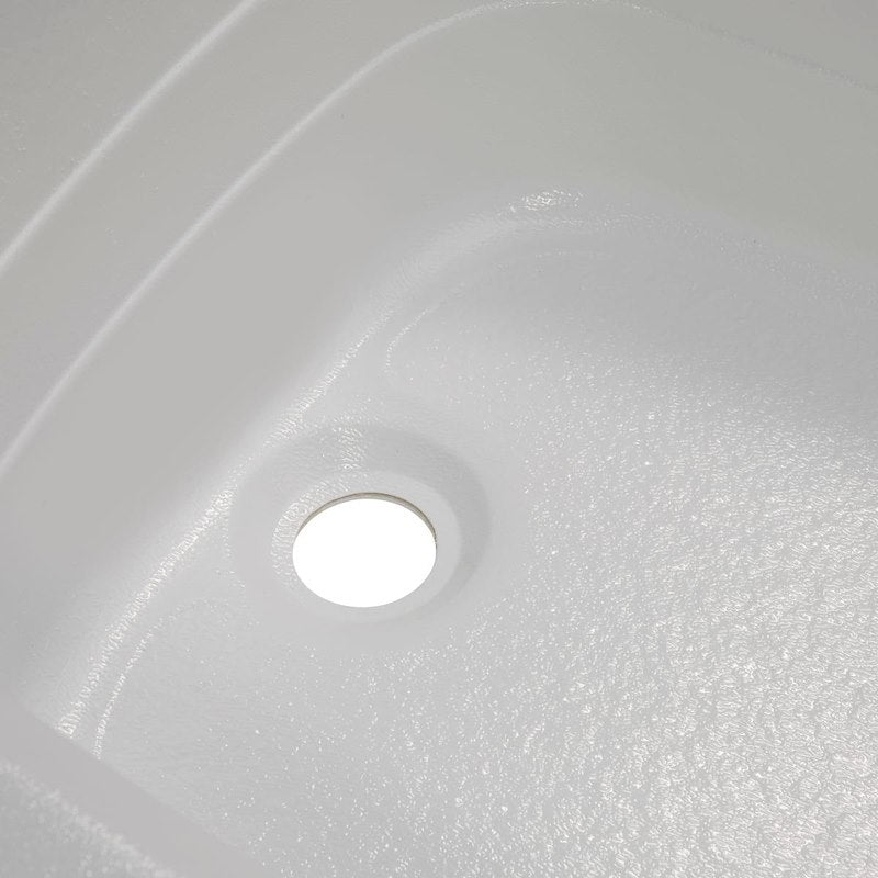 Lippert Better Bath 209673 24" x 40" RV Bathtub – Left Hand Drain