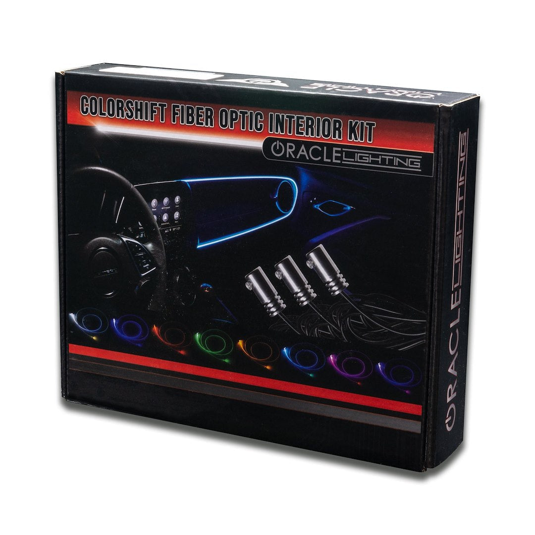 Oracle Lighting 4233-333-6 ColorSHIFT Fiber Optic LED Kit, 6-Pack