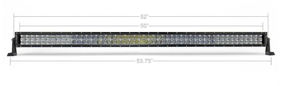 Cali Raised LED CR2461 Tacoma 52-Inch Spot Bar, Amber Backlight - image 4