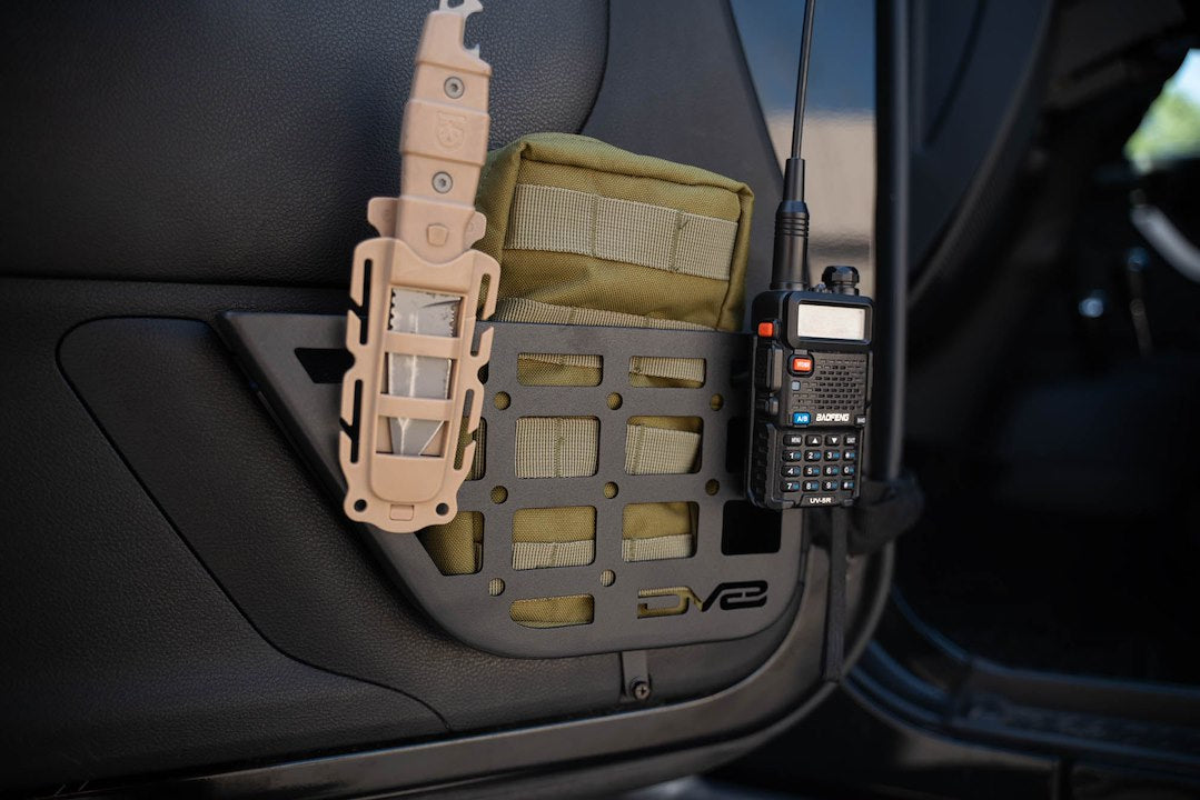 DV8 Offroad MPJK-07 Slim Wrangler JK MOLLE Panel