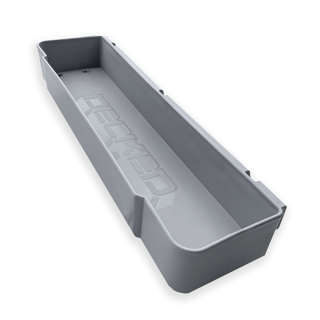 Decked ATB1SST Small Gray Snack Tool Box Tray