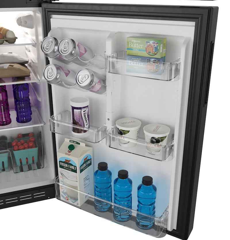 GE Profile 8.3 Cu. Ft. 12V DC Refrigerator – Stainless Steel Glass Finish PPV08R5YRSS