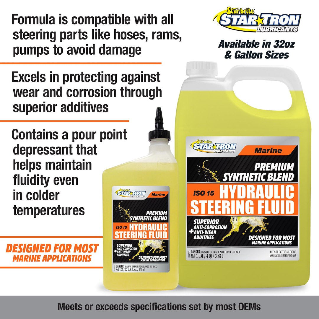 Star Brite 18532 Synthetic Blend Hydraulic Steering Fluid