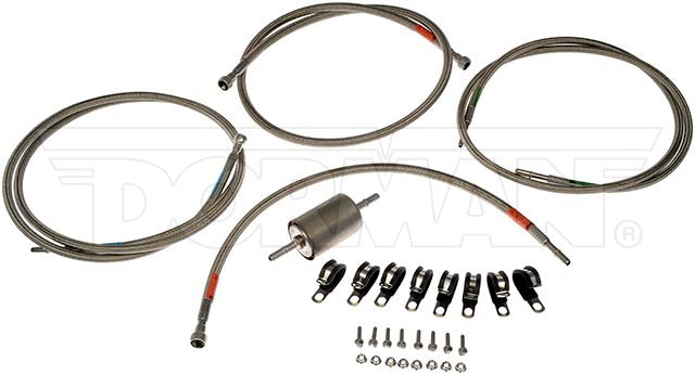 Dorman 819817 Braided Stainless Steel/PTFE Fuel Line - image 1