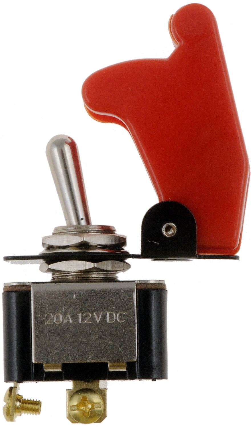 Dorman 84815 Racing Toggle Switch with Red Cover, 12V 20A - image 1