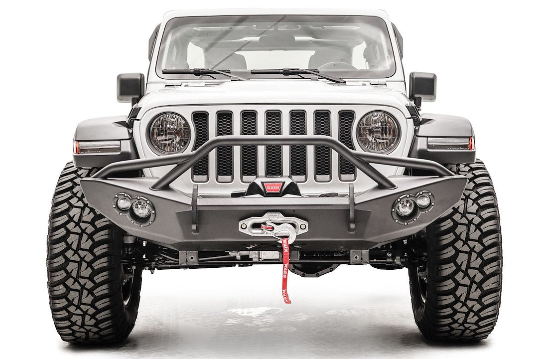 Fab Fours JL18-B4652-1 Lifestyle Winch Bumper with Guard