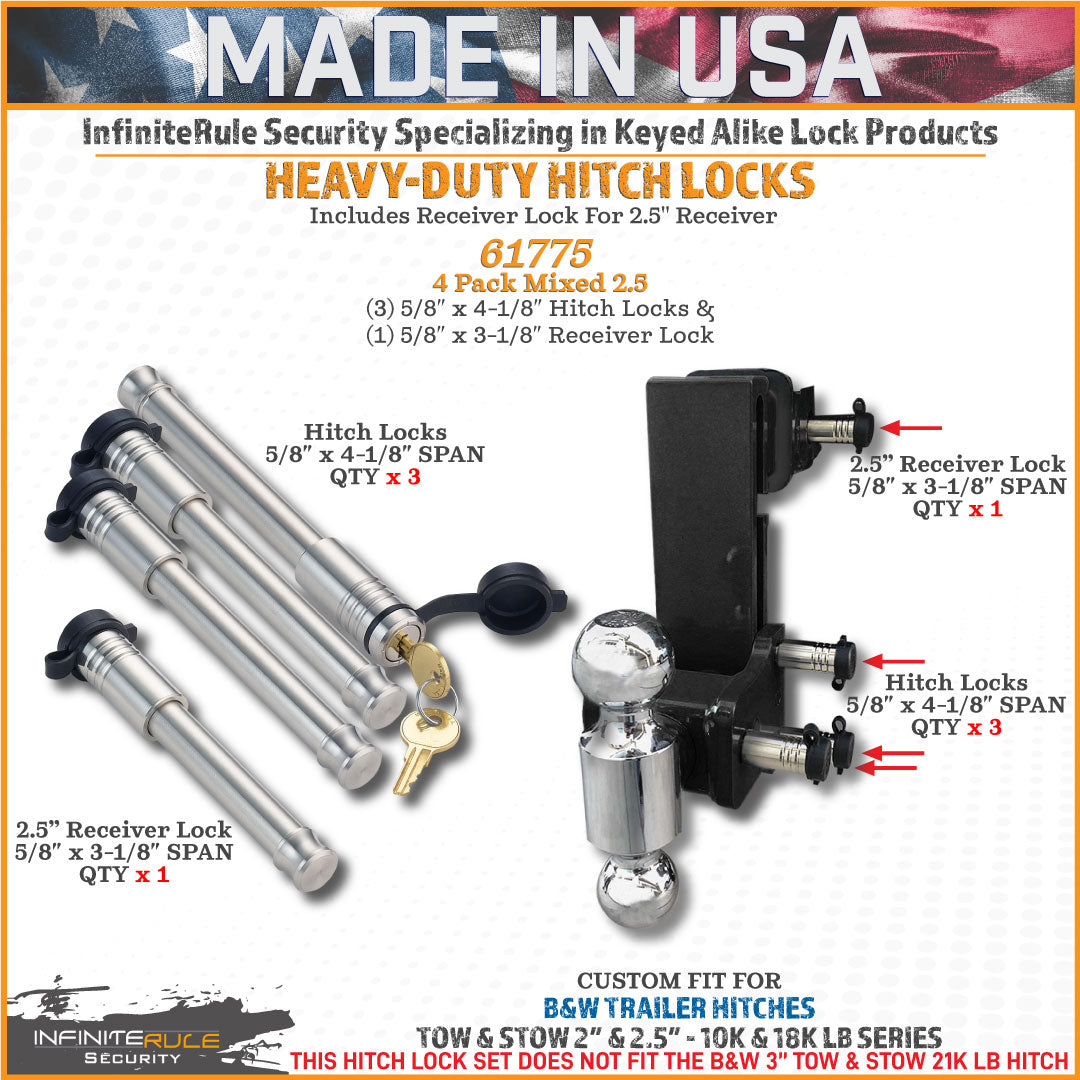 Infiniterule 61775-S Trailer Hitch Pin - image 1