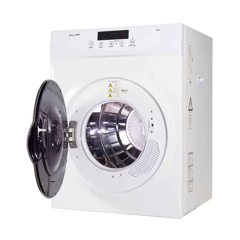 Equator 4.0 Cu. Ft. Vented RV Clothes Dryer – Wall-Mount, White/Silver, 18-860