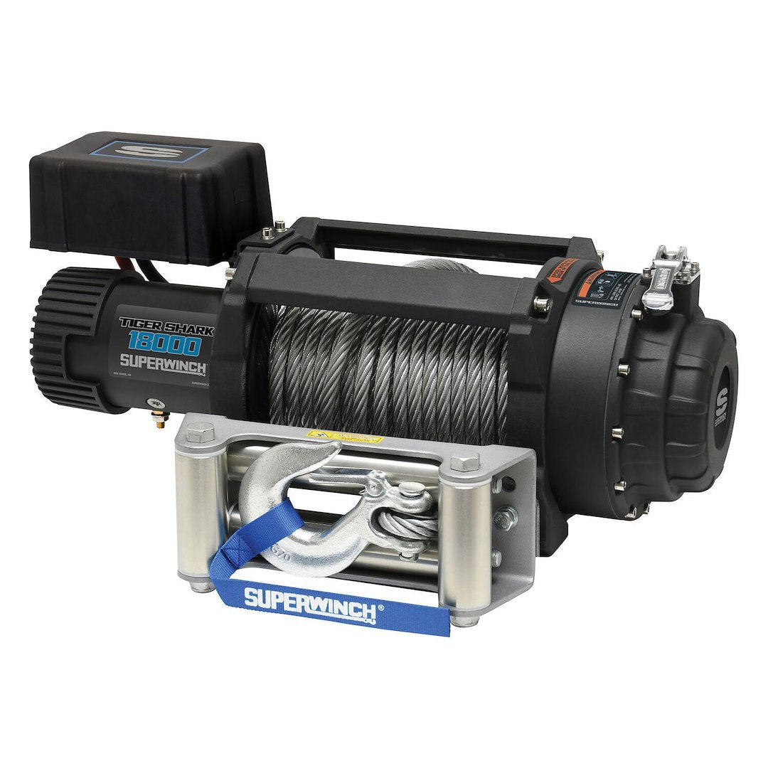 Superwinch 1518000 Tiger Shark 18,000-lb 12V DC Winch