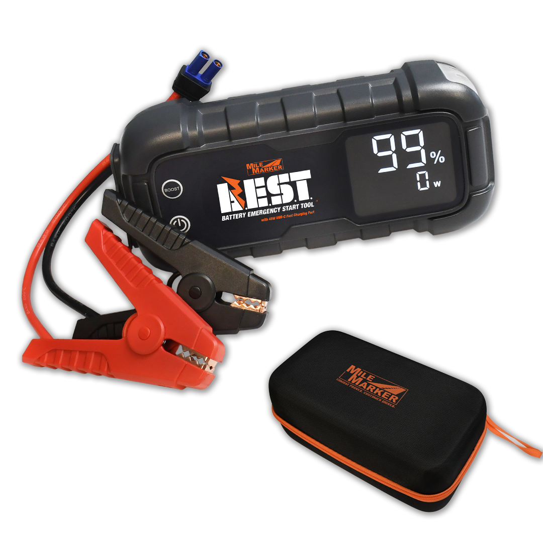 Mile Marker 32001 B.E.S.T. Portable Jump Starter and Battery Pack
