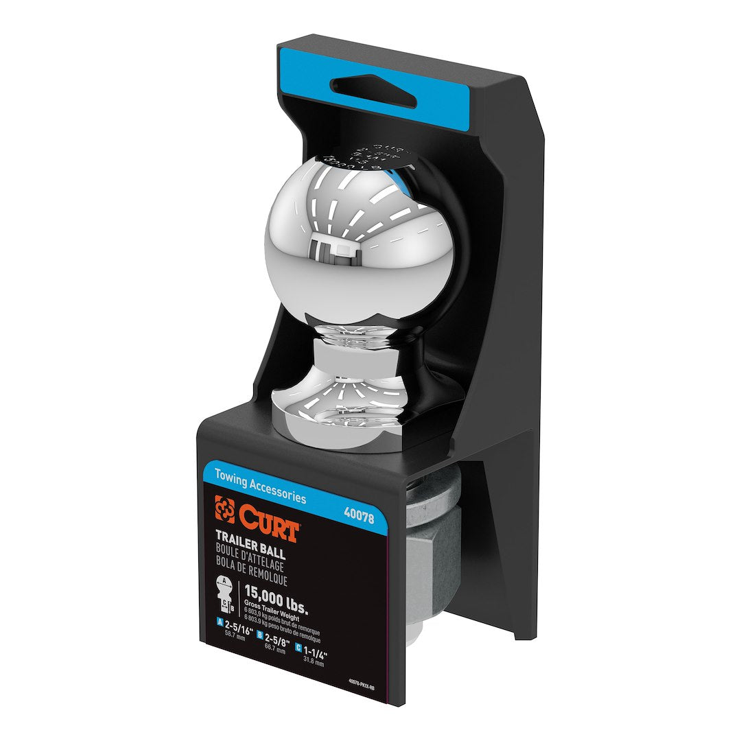 Curt 40078 Trailer Hitch Ball - image 2