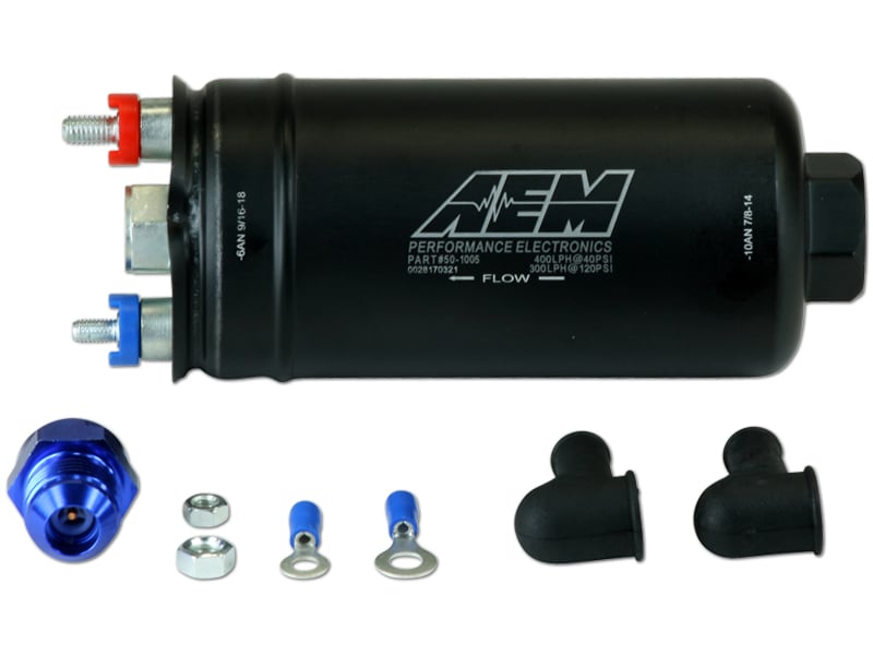 AEM Electronics In-Line 6 To 18 Volt Fuel Pump Electric 50-1005 - image 1